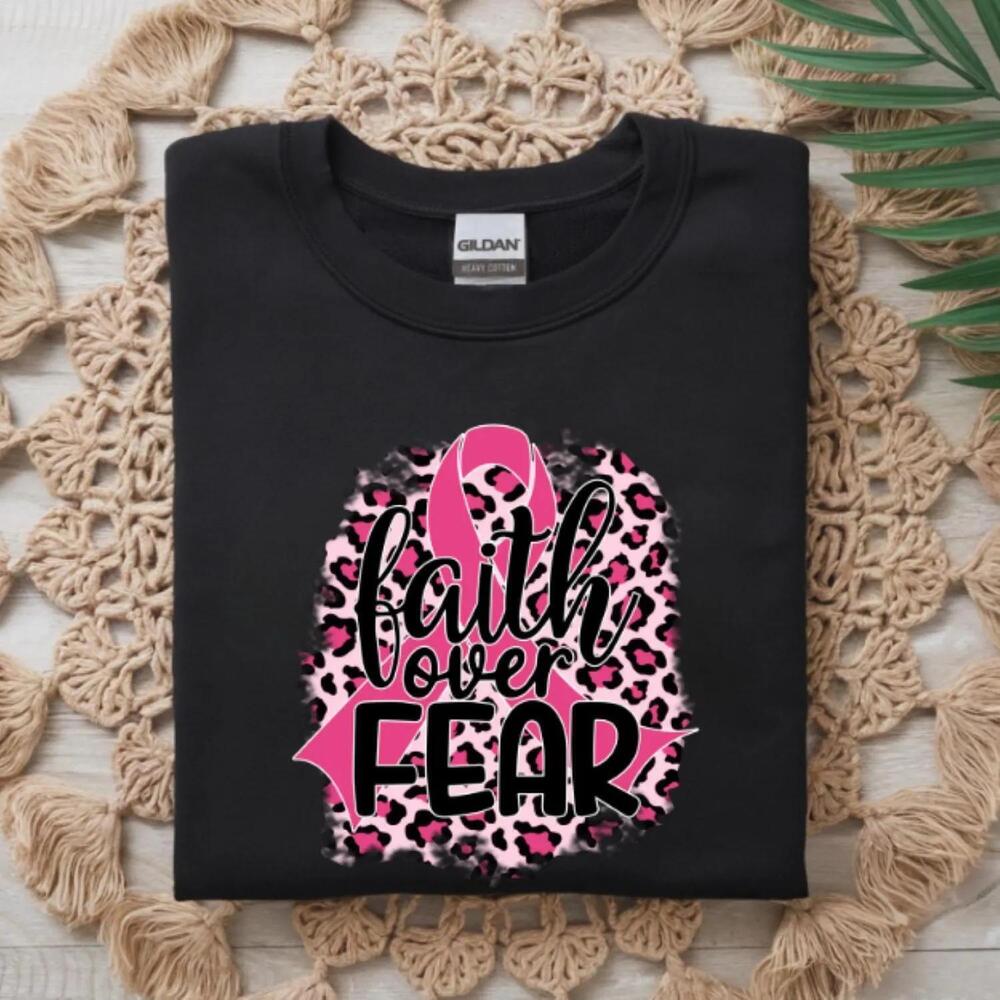 Faith Over Fear Shirt October